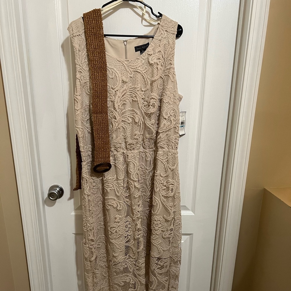 NWT Jessica Howard lace maxi dress. Size 20